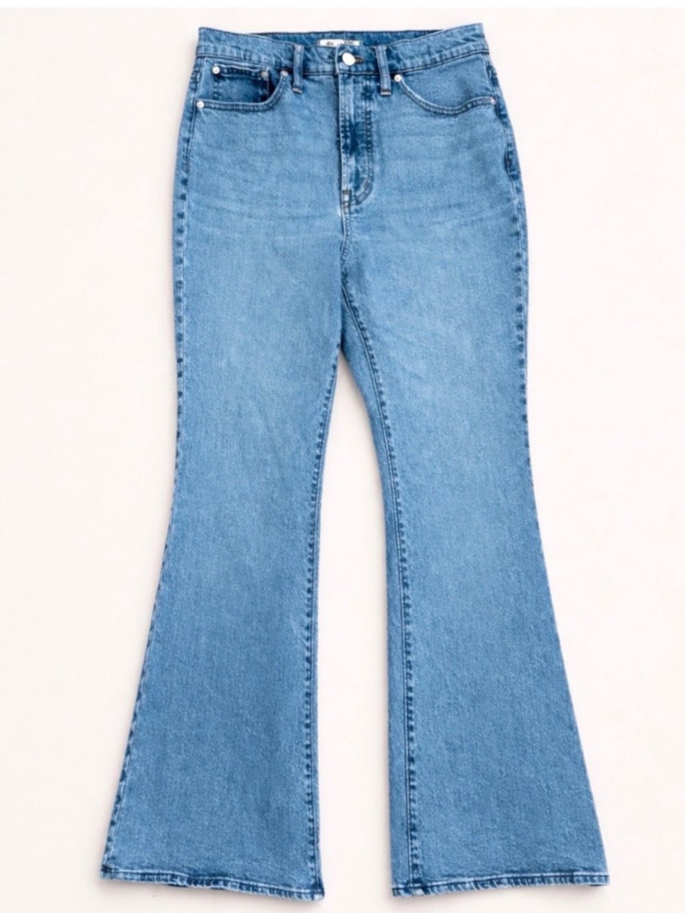 Madewell Light Blue Flared Jeans